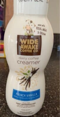 French vanilla coffee creamer