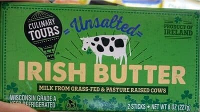 Unsalted Irish Butter