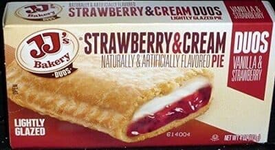 Duos Pie, Strawberry & Vanilla
