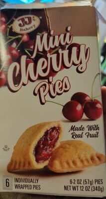 Mini Snack Pies, Cherry