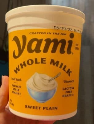 Sweet Plain Whole Milk