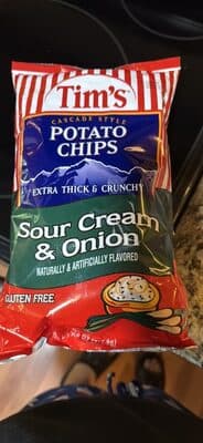 Potato Chips, Sour Cream & Onion