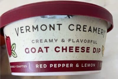 Red Pepper & Lemon Goat Cheese Dip