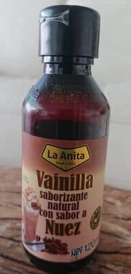 La Anita Vainilla saborizante natural con sabor a Nuez