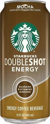 Starbucks Double Shot Energy Mocha Fortified Energy Coffee Drink