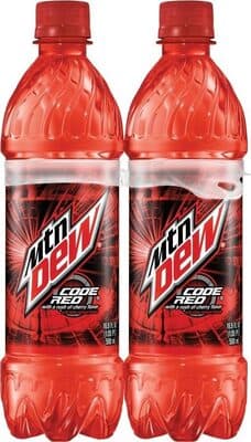 Mtn Dew Code Red Soda With a Rush of Cherry Flavor