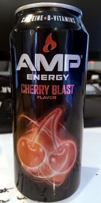 Amp Energy Boost Cherry