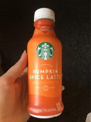 Pumpkin Spice Latte Iced Espresso Beverage