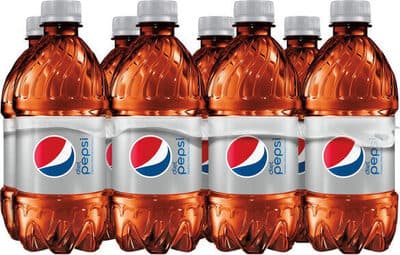 Pepsi diet cola soda