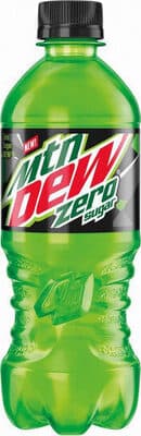 Zero sugar soda