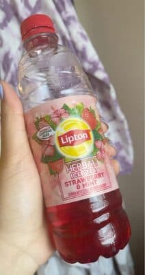 Lipton Herbal Iced Tea Strawberry & Mint