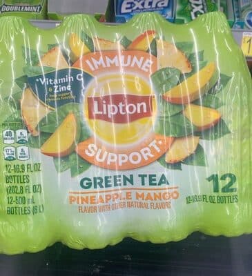 Green tea pineapple mango immune support