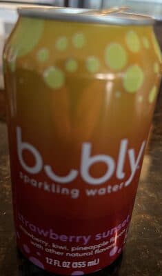 Strawberry Sunset Bubly