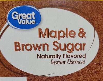 Maple & Brown Sugar Oatmeal