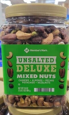 Unsalted Deluxe Mixed Nuts