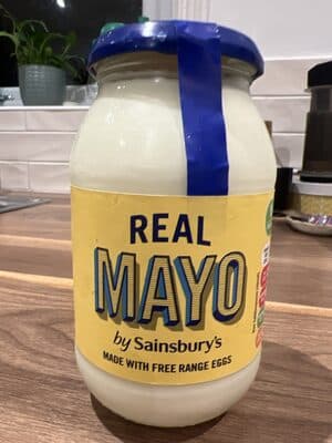 Sainsbury real mayo