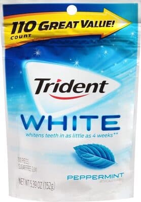 White Peppermint Sugar Free Gum