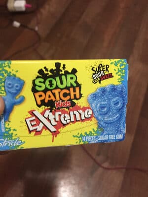 Blue Raspberry Extreme Sugar Free Gum