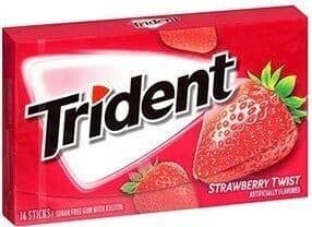 Strawberry Twist Sugar Free Gum with Xylitol Sticks