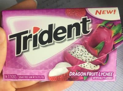 Sugar Free Gum With Xylitol Sticks, Dragon Fruit Lychee