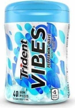 Trident Vibes Gum Peppermint