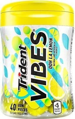 Trident Vibes Gum Lemon