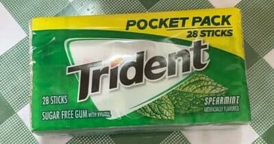 Trident Spearmint Pocket Pack