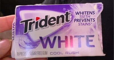 Cool Rush Flavored Sugar Free Gum