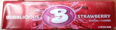 Bubblicious Gum Strawberry