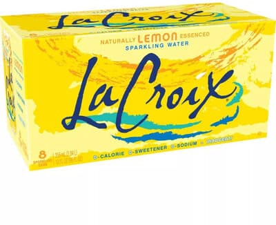Natural Lemon Flavored Sparkling Water