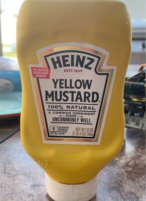 100% Natural Yellow Mustard