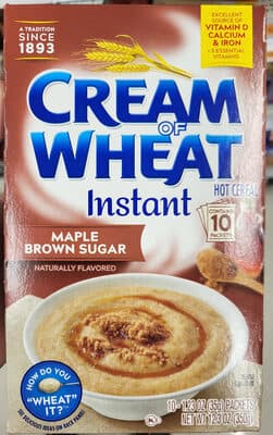 Maple Brown Sugar Instant Hot Cereal
