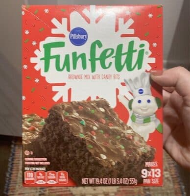 Brownie Mix With Candy Bits