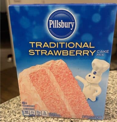 Strawberry cake