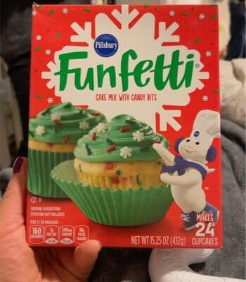 Cake Mix With Candy Bits