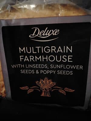 Deluxe Multigrain Farmhouse with Linseeds, Sunflower Seeds, & Poppy Seeds