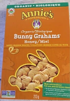 Organic Bunny Grahams Honey (Canadian)
