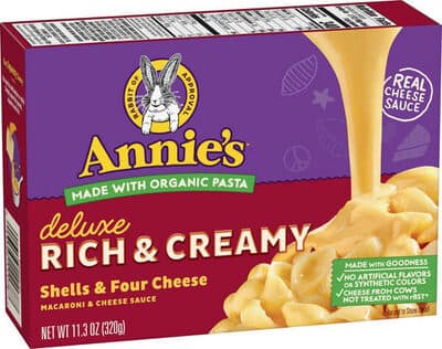 Ann Dlx Rch&Cmy Shells&4Cheese