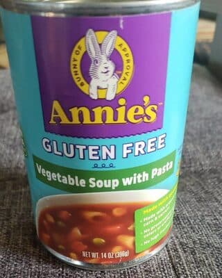 annies vegetable soup with pasta