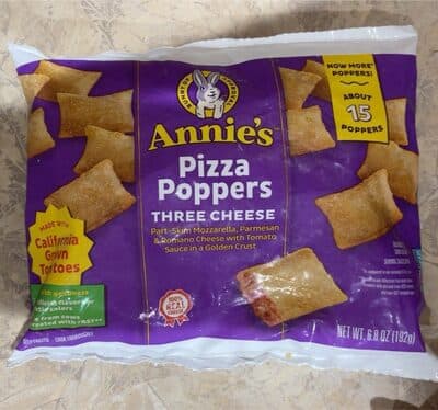 Annie's Three Cheese Pizza Poppers