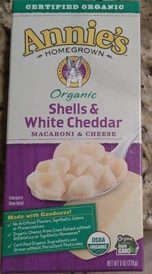 Organic Shells & White Cheddar Macaroni & Cheese
