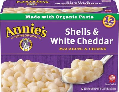 Ann Org Shells & White Cheddar Mac & Cheese