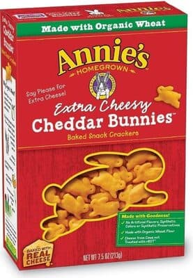 Baked Snack Crackers, Extra Cheesy Cheddar