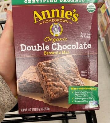 Organic Brownie Mix, Double Chocolate