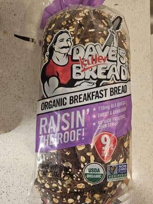 Organic Bread, Raisin' The Roof!