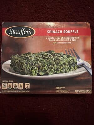 Spinach Souffle: A Simple Recipe of Chopped Spinach Baked with Skim Milk & Eggs