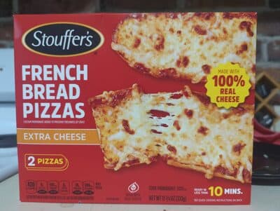 Extra Cheese French Bread Pizzas