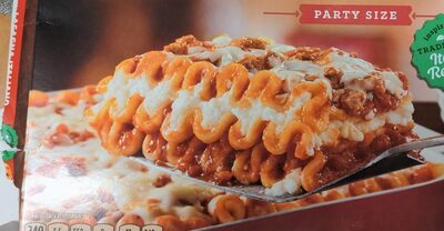 Lasagna Italiano With Seasoned Meat Sauce, Tomato Sauce And Real Low Fat Ricotta Cheese