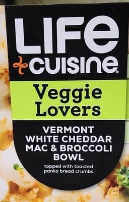 Vermont White Cheddar Mac & Broccoli Bowl