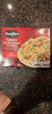 Turkey Tetrazzini White Meat Turkey, Pasta, Mushrooms & Celery in a Creamy Sauce